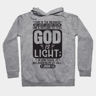 1 John 1:5 Hoodie